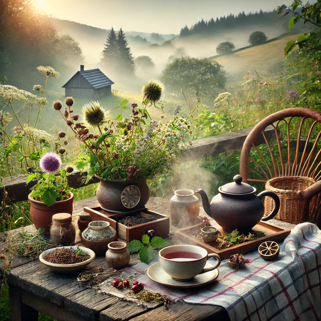 Jatala čaj - biljke